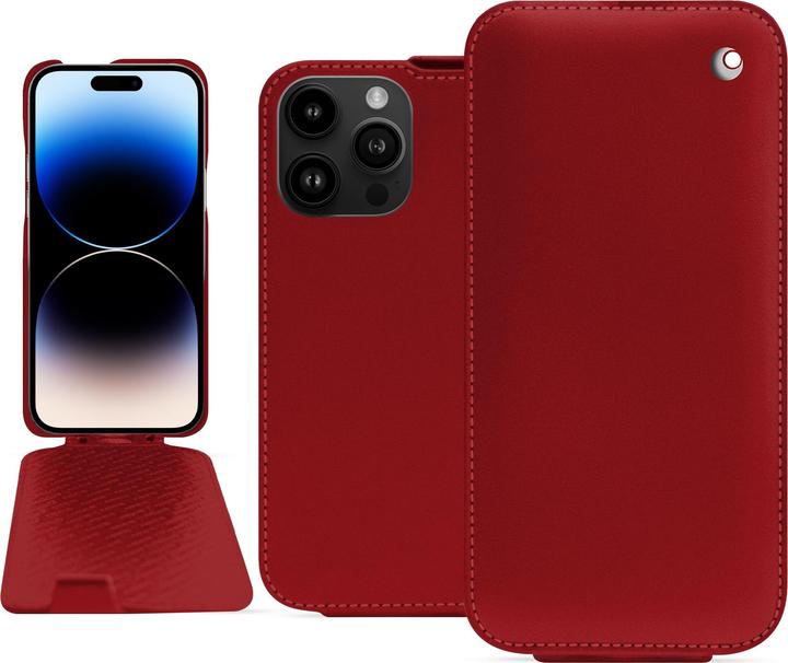 Productafbeelding Noreve Verticale jas van kalfsleer (Apple iPhone 15 Pro Max)