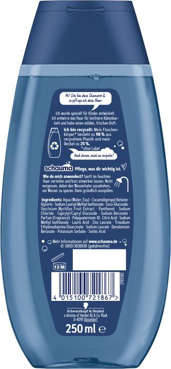 Actual product image Schauma Shampoo Kids Boys (250 ml, Liquid shampoo)