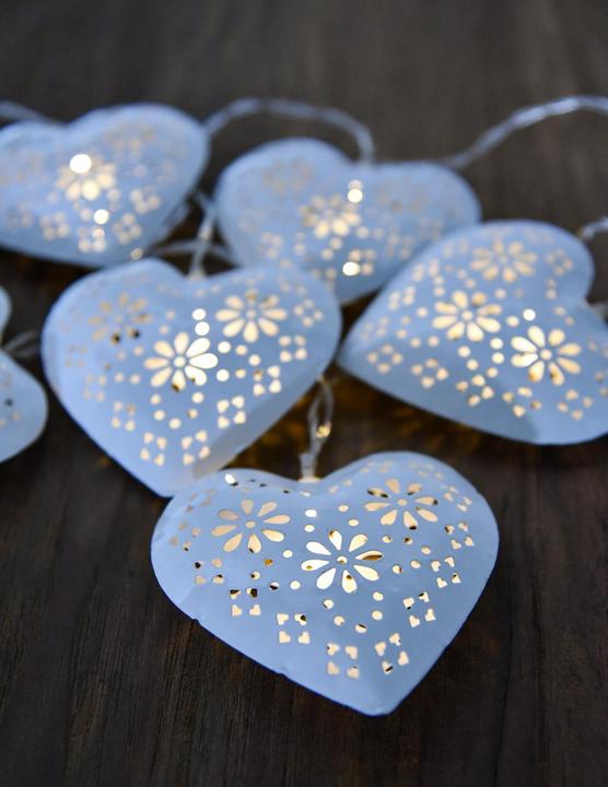 Actual product image Angela Bruderer LED-Lichterkette «Herz» (1.44 m)