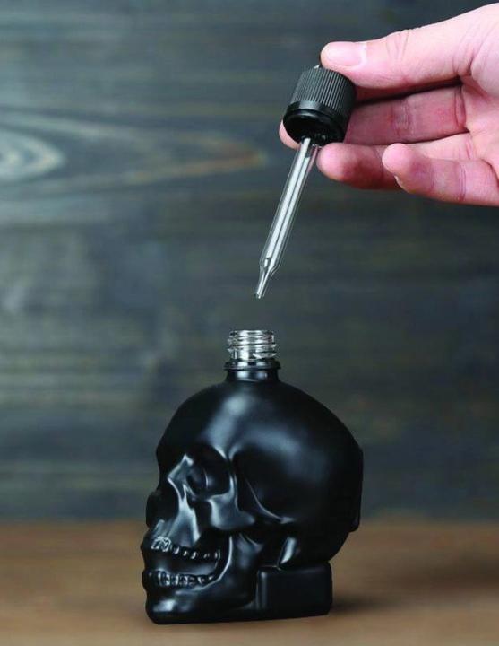Produktbild Sambonet Schädel Dash Bottle Pipette 30ml schwarz (Dosierer + Ausgiesser)