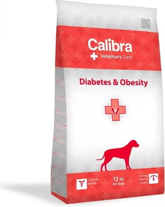 Produktbild Calibra Veterinary Diets Dog Diabetes&Obesity - dry dog food - 12kg (12000 g)
