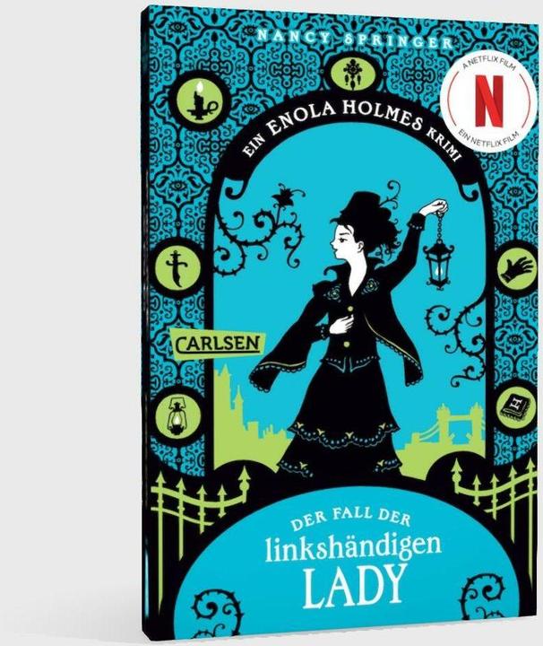 Image du produit Enola Holmes: Der Fall der linkshändigen Lady (Allemand, Nancy Springer, 2024)