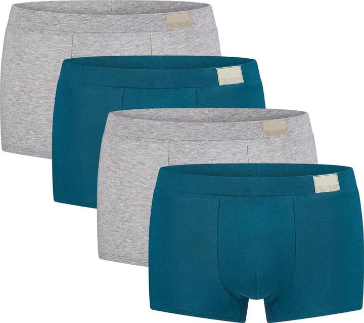 Produktbild Sloggi 4er Pack men GO Natural Hipster Short / Pant (M, 4er Pack)