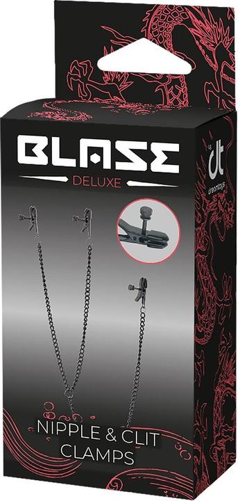 Image du produit Dream Toys Pinces à mamelons et à clitoris Blaze Deluxe