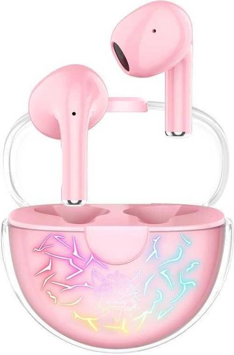 Produktbild Onikuma Wireless headphones TWS T35 Pink (ANC, 5 h, Kabellos)