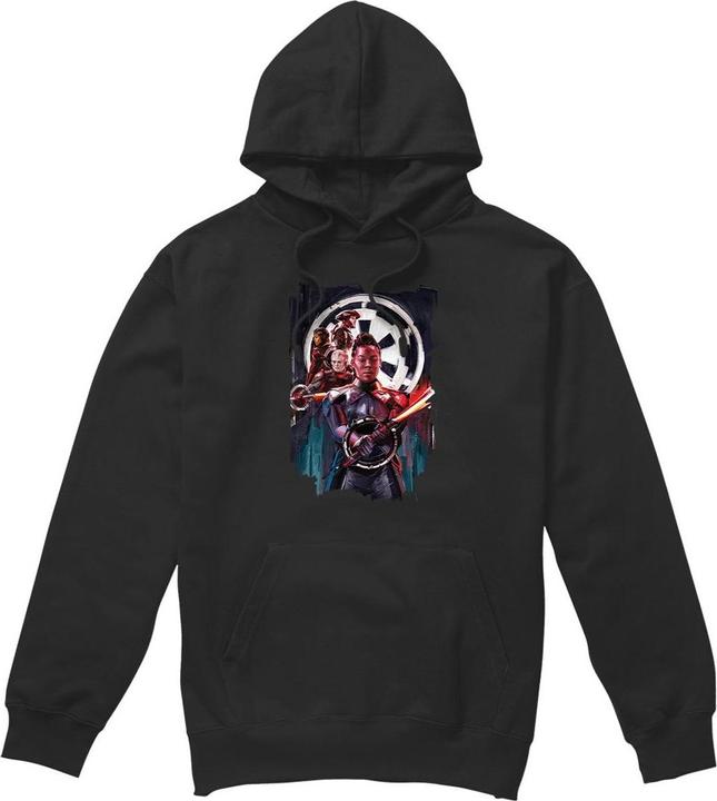 Actual product image Star Wars Mens Inquisitors Obi Wan Kenobi Reva Painted Hoodie (M)