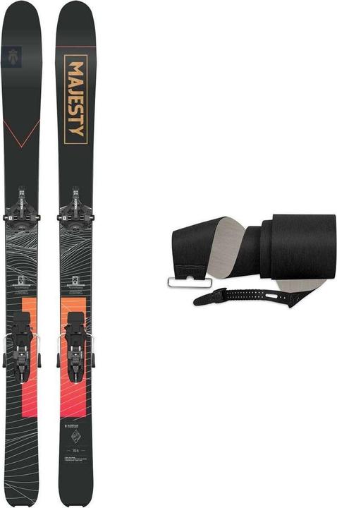 Majesty Set Supertour con noleggio Crest 8 + skin 2023 (154 cm, Senza rilegatura)
