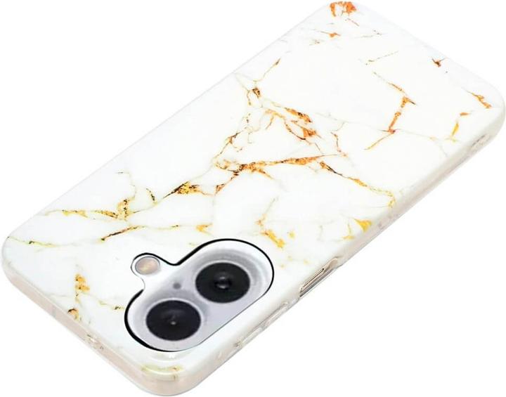 Actual product image Cover-Discount iPhone 16 Plus - Cover mobile phone case Marble (Apple iPhone 16 Plus)