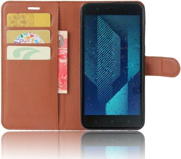 Produktbild MU Classic Litchi Leder Bookcover Series (HTC One X10)