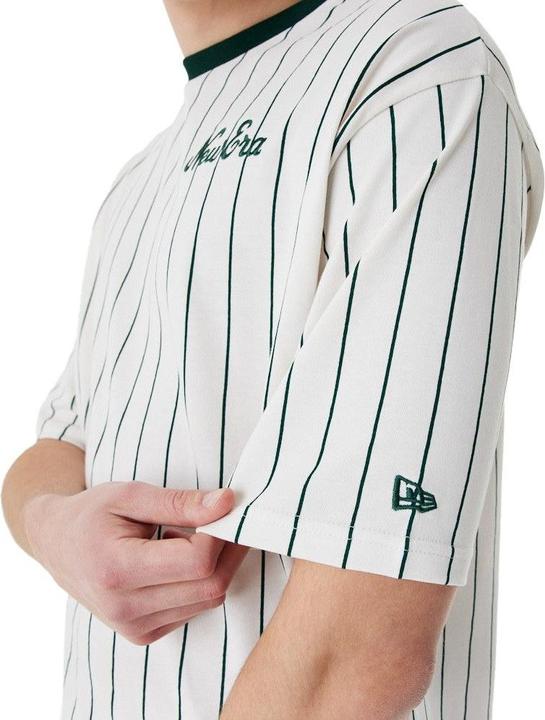 Produktbild New Era Oversized Shirt - PINSTRIPE off white - S (S)