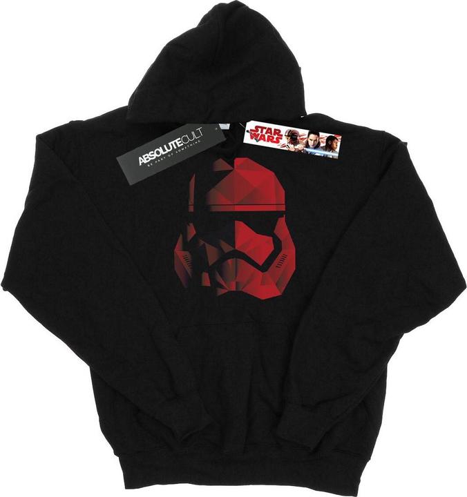 Produktbild Star Wars The Last Jedi Stormtrooper Red Cubist Helmet Kapuzenpullover Mädchen (152, 158)