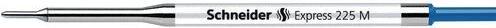 Image du produit Schneider 10 recharges Express 225 pour stylo à bille M bleu (Recharger, Bleu, 0.50 mm)