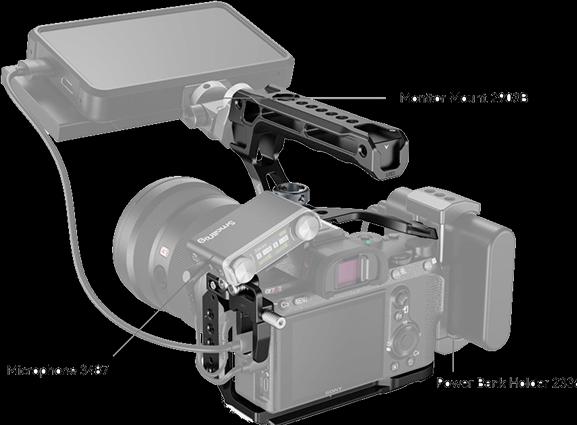 Actual product image SmallRig Cage Kit for Sony Alpha 7 III / Alpha 7R III (Cage)