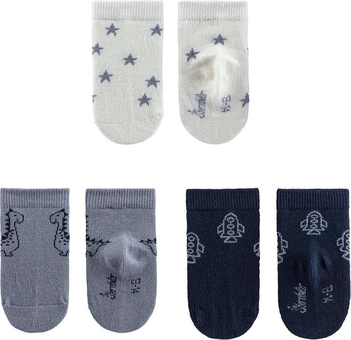 Produktbild Sterntaler Baby Söckchen 3er Pack Dino (3er Pack, 13/14)