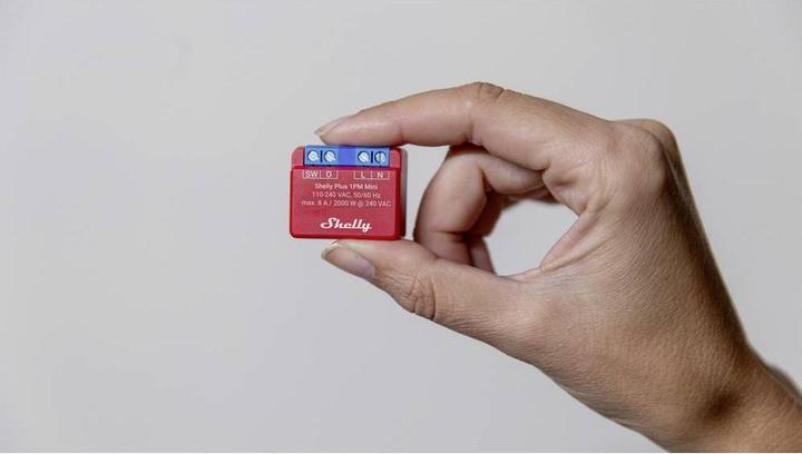 Actual product image Shelly Plus 1PM Mini (Switch actuator)