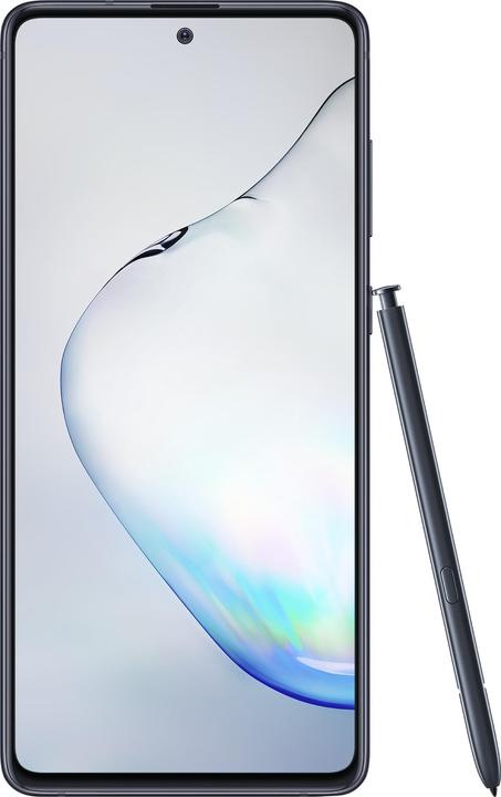 Produktbild Samsung Galaxy Note 10 Lite (128 GB, Aura Black, 6.70", Dual SIM, 12 Mpx, 4G)