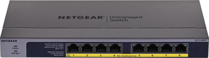 Produktbild Netgear Gs108pp (8 Ports)
