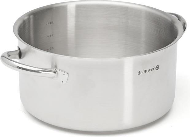 Actual product image de Buyer PRIM'APPETY Saucepan down Ø24cm, induction (24 cm, Pot, Stainless steel)