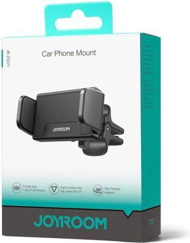 Actual product image Joyroom car phone holder for air vent black (JR-ZS377)