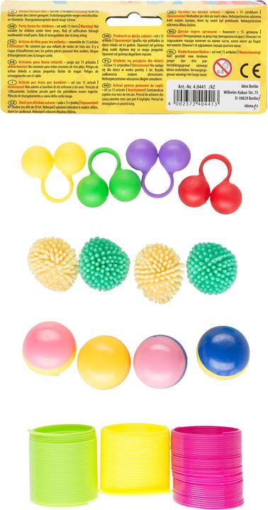 Actual product image Idena Party fun set with 15 articles