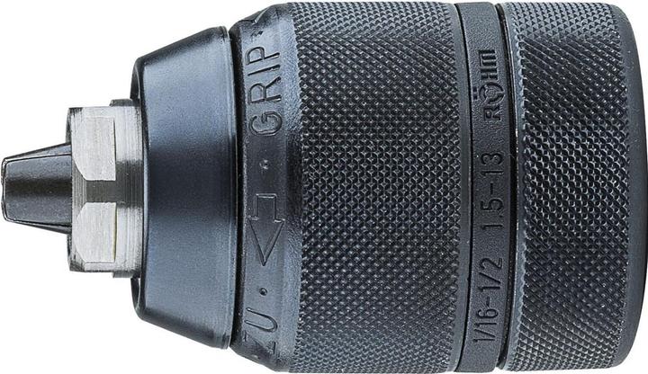 Produktbild Röhm Schnellspannbohrfutter Spann-Ø 1,5-13 mm 1/2″ - 20 mm für Rechts- und Linkslauf Metall