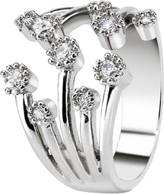Image du produit Star Piercing Bague argent cristal fontaine (50)