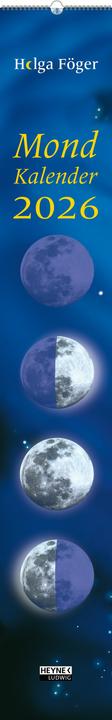Image du produit Heyne Ludwig Calendrier lunaire 2026 (11 x 70 cm, Couverture rigide, Allemand)