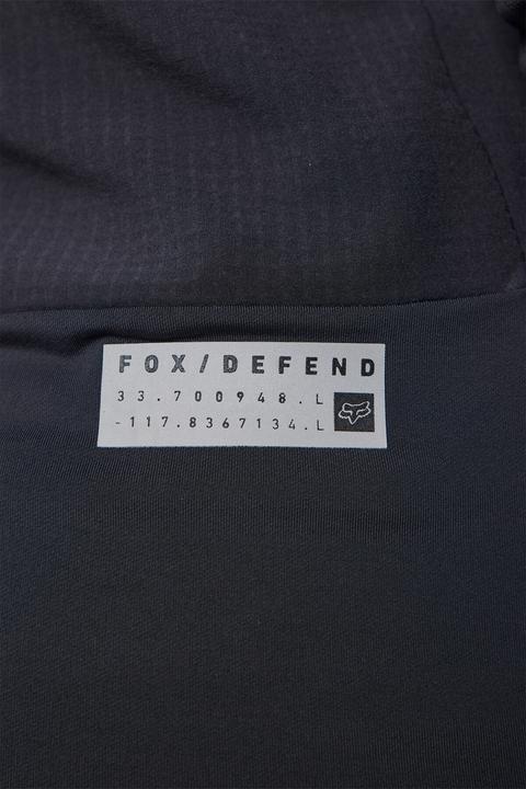 Actual product image Fox Jersey 22 W Defend Thermal Blk S (S)