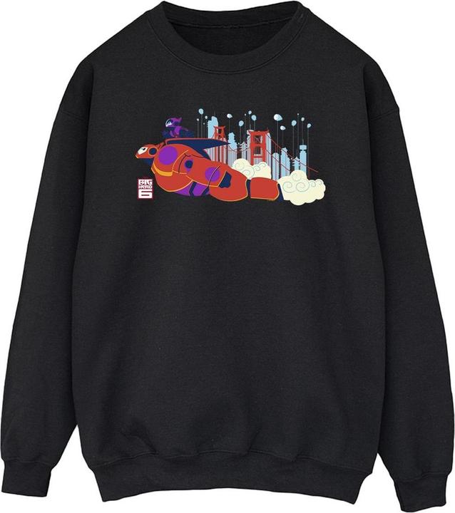 Disney Big Hero 6 Baymax Hiro Bridge Sweatshirt