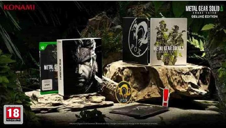 Actual product image Konami MGS Delta Snake Eater Deluxe (Xbox Series X, DE)