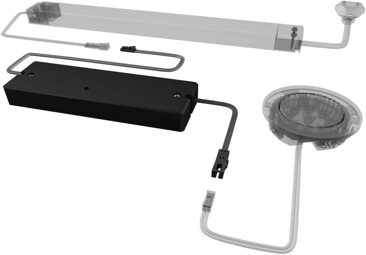 Image du produit Halemeier Commutateur/dimmer radio 1 canal S-Mitter Basic MultiWhite Smart set