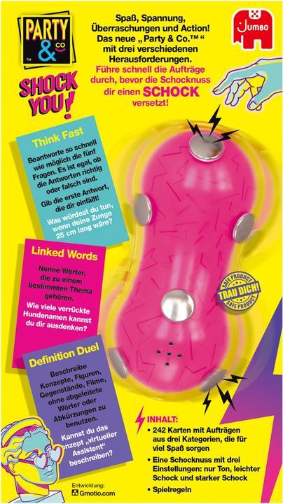 Actual product image Jumbo Party & Co. Shock You, d (German)