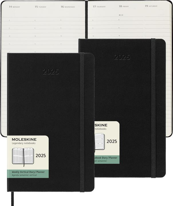 Actual product image Moleskine Business Agenda Hard Cover Weekly (13 x 21 cm, English)