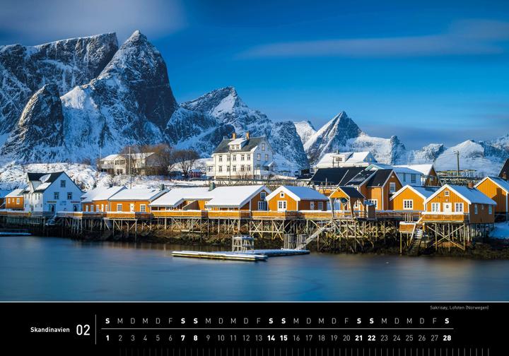 Actual product image Skandinavien Premiumkalender 2026 (50 x 35 cm, Hardcover, German)