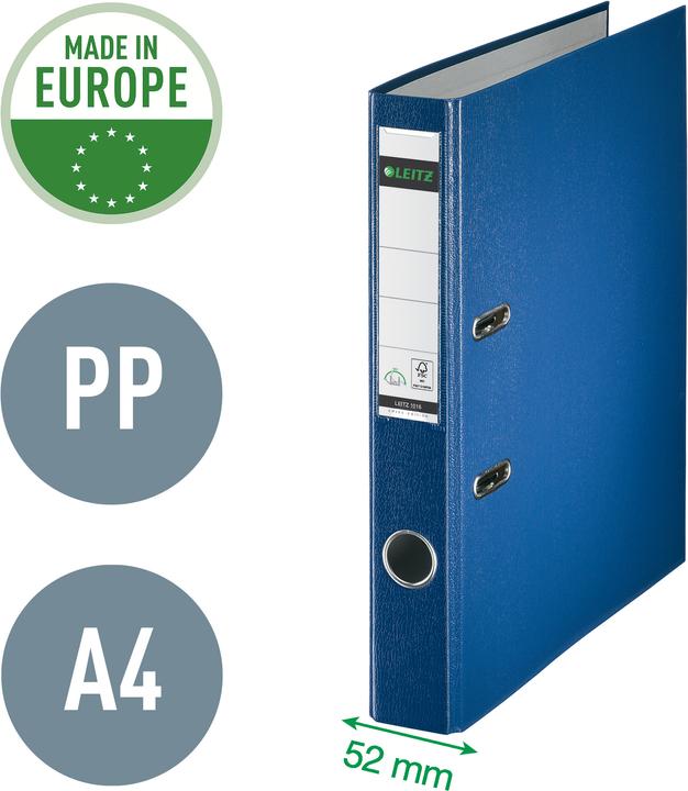 Productafbeelding Leitz 180° Plastic Zwitserse editie (A4, 52 mm, 1 Stuk)