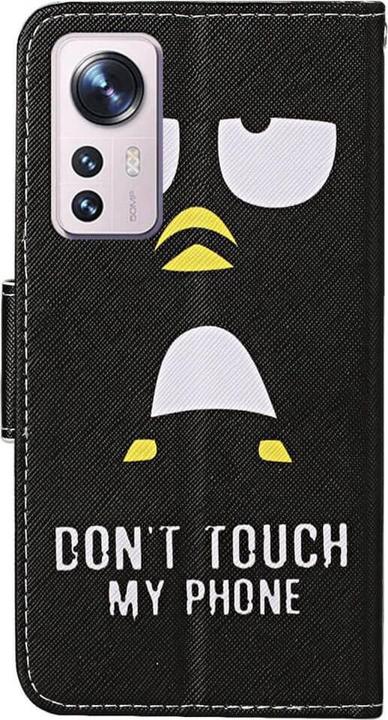 Actual product image Cover-Discount Xiaomi 12 Lite Leather Case Don't Touch (Xiaomi 12 Lite)