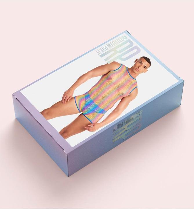Produktbild René Rofé Rainbow Party Dessous-Set, mehrfarbig, L/XL (L)