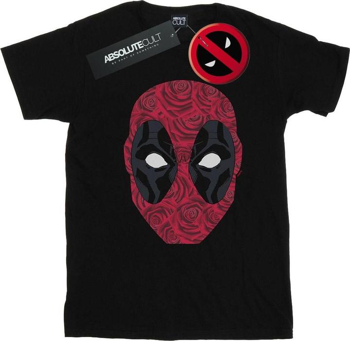 Image du produit - T-shirt DEADPOOL HEAD OF ROSES - Homme (L)