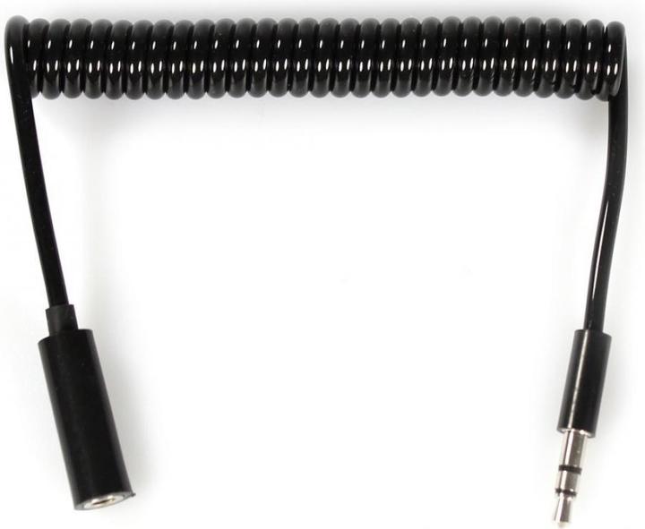 Produktbild PowerGuard Audio 3.5 mm Klinke AUX Spiral Kabel 0.5m (0.50 m, 3.5mm Klinke (AUX))