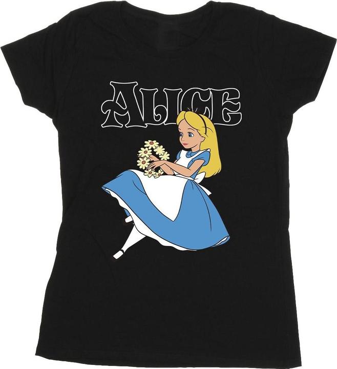 Image du produit Disney - T-shirt ALICE IN WONDERLAND FLOWERS - Femme (M)