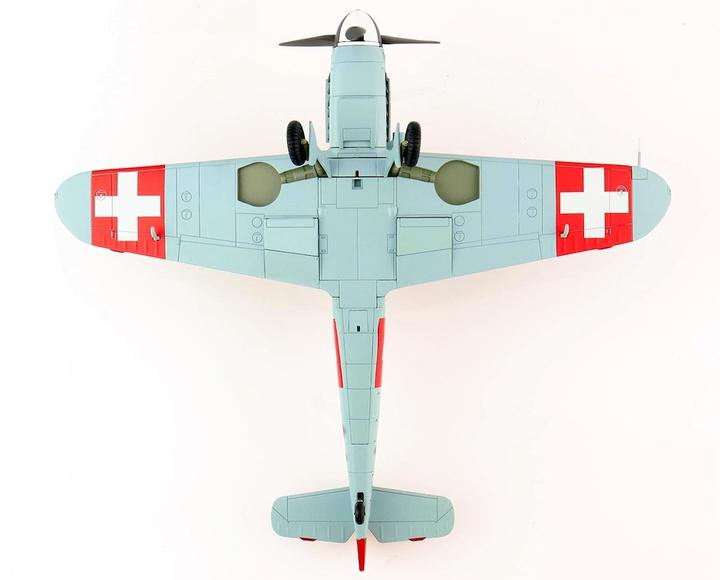 Immagine prodotto Hobby Master Messerschmitt BF 109G-6, SCALA 1:48, J-704 Fliegerkompanie 7 Swiss Air Force. Me