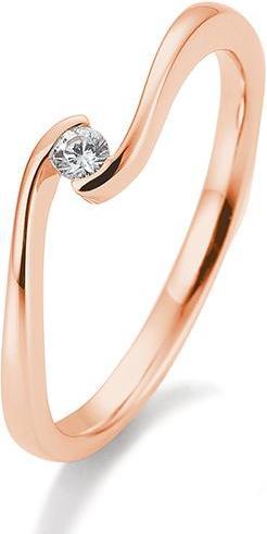 Produktbild Breuning Ring Schwung 0,05-0,30ct. (48, 750/18 K Gold)