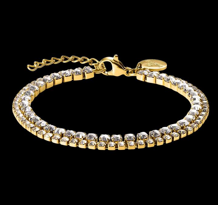 Actual product image Purelei Festive bracelet gold (19 cm, 18K gold-plated stainless steel)