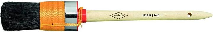Immagine prodotto Wistoba Pennello ad anello per verniciatura, professionale, setole, 2 fogli di nastro adesivo (12 mm)