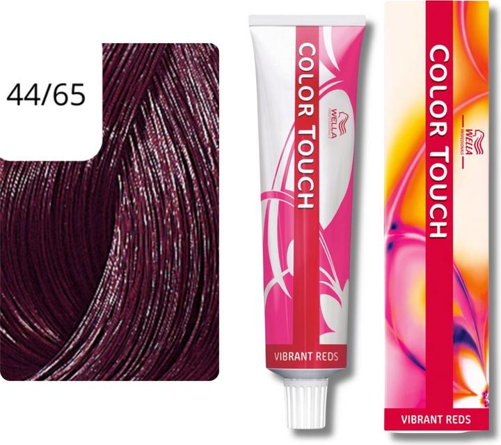 Produktbild Wella Color Touch Vibrant Reds (44/65 mittelbraun intensiv violett-mahagoni)