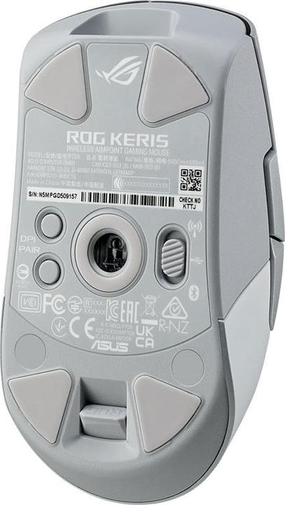 Actual product image ASUS ROG Keris Wireless Aimpoint (Wireless, Cable)
