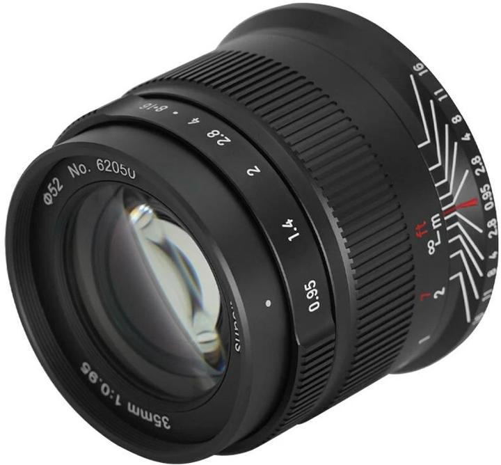 Actual product image 7artisans Fixed focal length 35mm F/0.95 - Canon RF (Canon RF, APS-C / DX)