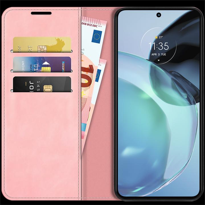 Produktbild Cazy Book Case Kompatibel mit Motorola Moto G72 - Hülle klappbar Magnetisch Kunstleder - (Motorola Moto G72)