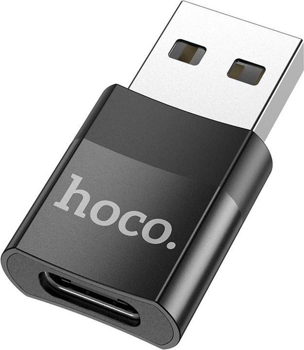 Productafbeelding Hoco USB-A (mannetje) naar USB-C (vrouwtje) adapter (USB 3.2 Gen 1)