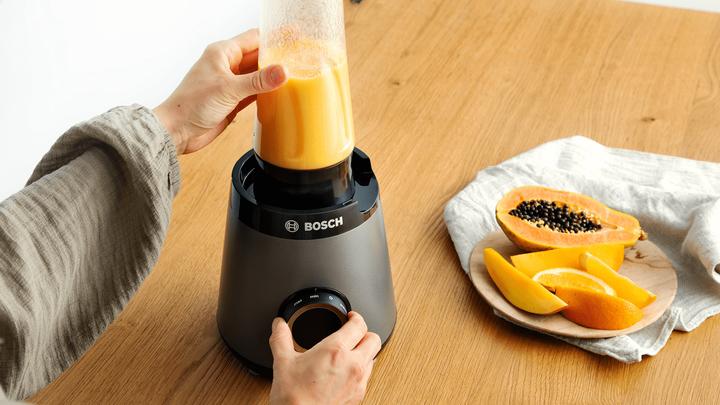 Actual product image Bosch Hausgeräte MMB6174S VitaPower Blender, 1200 W, Silver (1200 W)